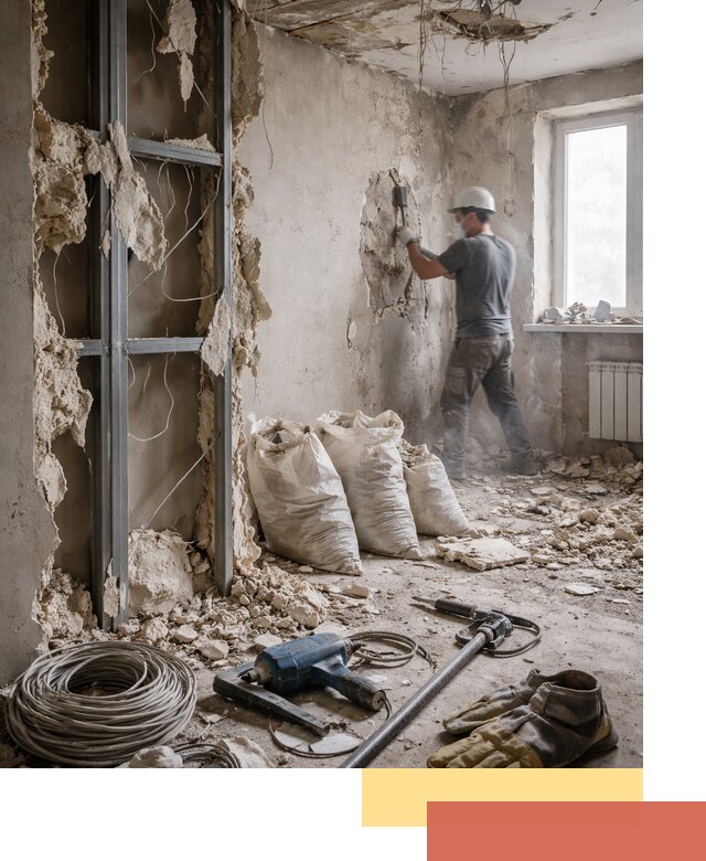 Профессиональный демонтаж зданий и конструкций в Энгельс