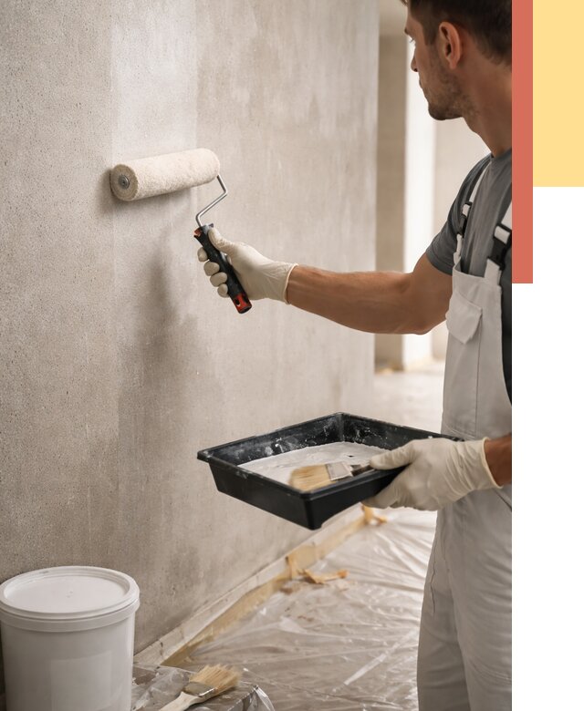 Грунтовка стен в Энгельс от 2345 руб. м2 — быстро, недорого, с материалом | ОТДЕЛОЧНИК-Энг