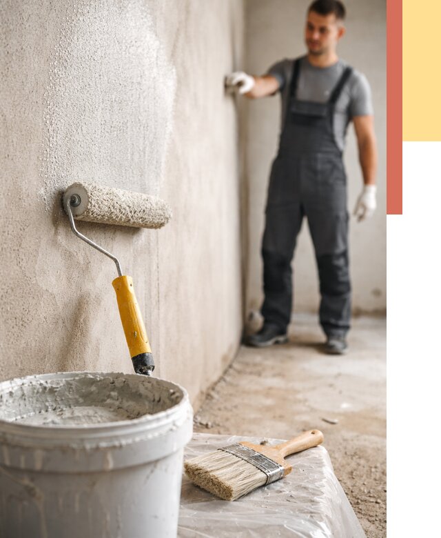 Нанесение бетоноконтакта на стены в Энгельс от 4477 руб. быстро и недорого | ОТДЕЛОЧНИК-Энг