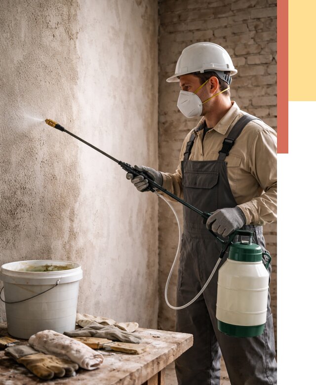 Антисептическая обработка стен в Энгельс от 1279 руб. — быстро и недорого | ОТДЕЛОЧНИК-Энг