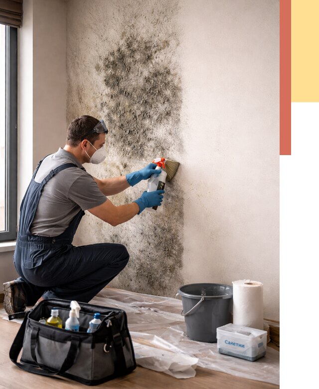 Удаление плесени со стен в Энгельс от 2292 руб. — быстро и недорого | ОТДЕЛОЧНИК-Энг