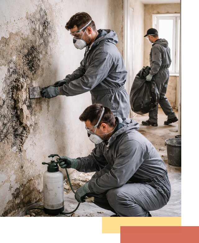 Удаление плесени со стен профессионально в Энгельс