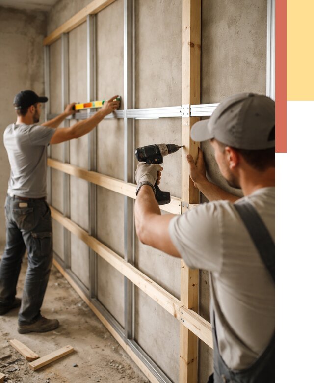 Устройство обрешетки под панели в Энгельс от 2238 руб. — монтаж под ключ | ОТДЕЛОЧНИК-Энг