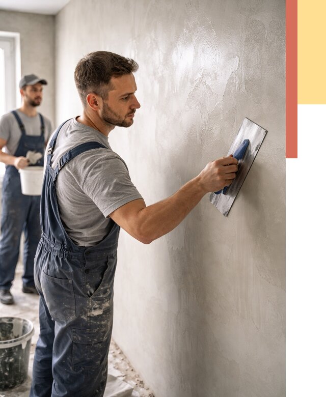 Глянцевание штукатурки стен в Энгельс от 7994 руб. — услуги и затирка | ОТДЕЛОЧНИК-Энг