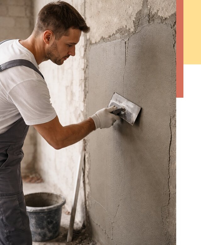 Штукатурка стен под плитку в Энгельс от 4477 руб./м2 — выравнивание под плитку | ОТДЕЛОЧНИК-Энг