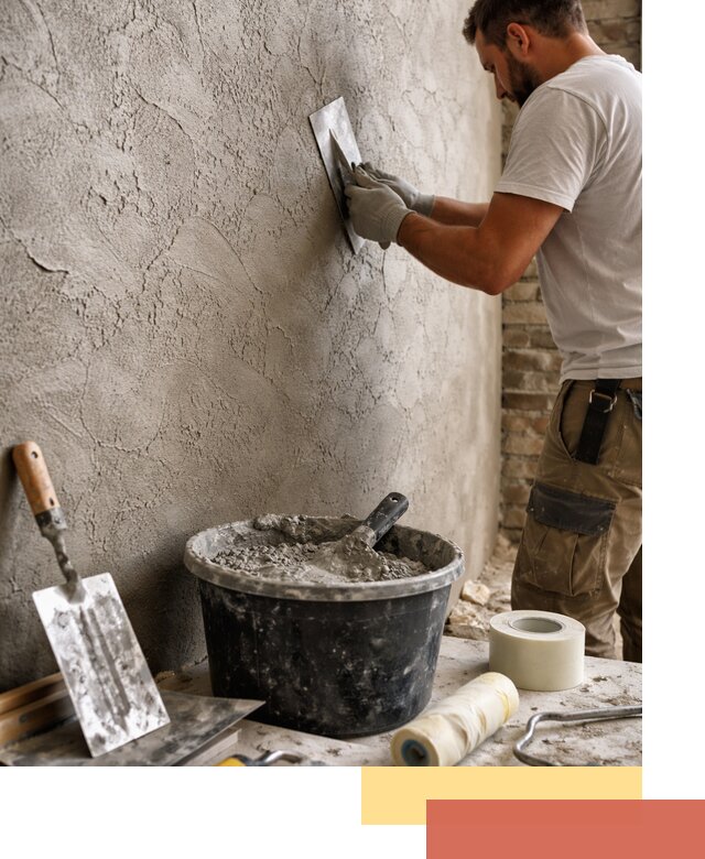 Декоративная штукатурка лофт в Энгельс — отделка стен и потолков