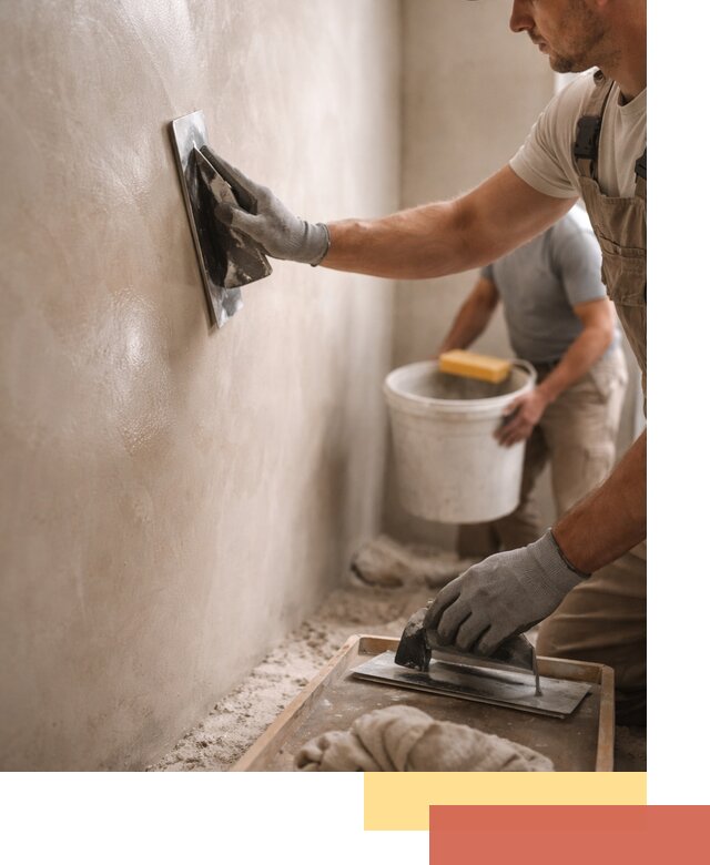 Нанесение марокканской штукатурки таделакт в Энгельс