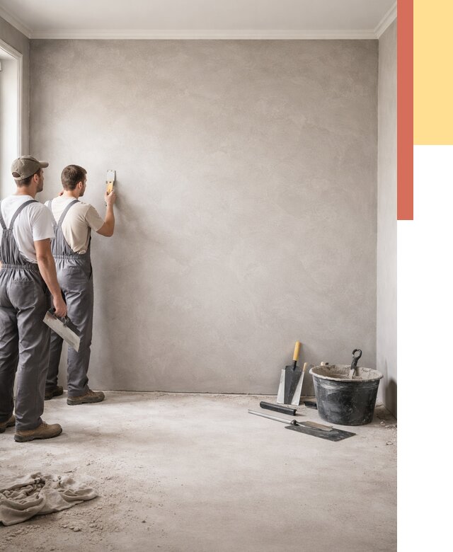 Микробетон на стены в Энгельс от 1332 руб. — нанесение и отделка | ОТДЕЛОЧНИК-Энг