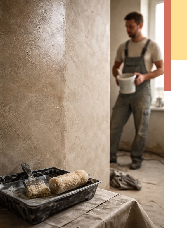 Нанесение воска на штукатурку в Энгельс от 3731 руб. | Услуги ОТДЕЛОЧНИК-Энг