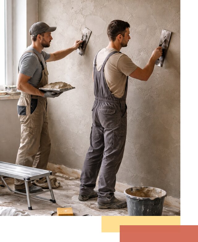 Ремонт декоративной штукатурки и восстановление фактуры в Энгельс