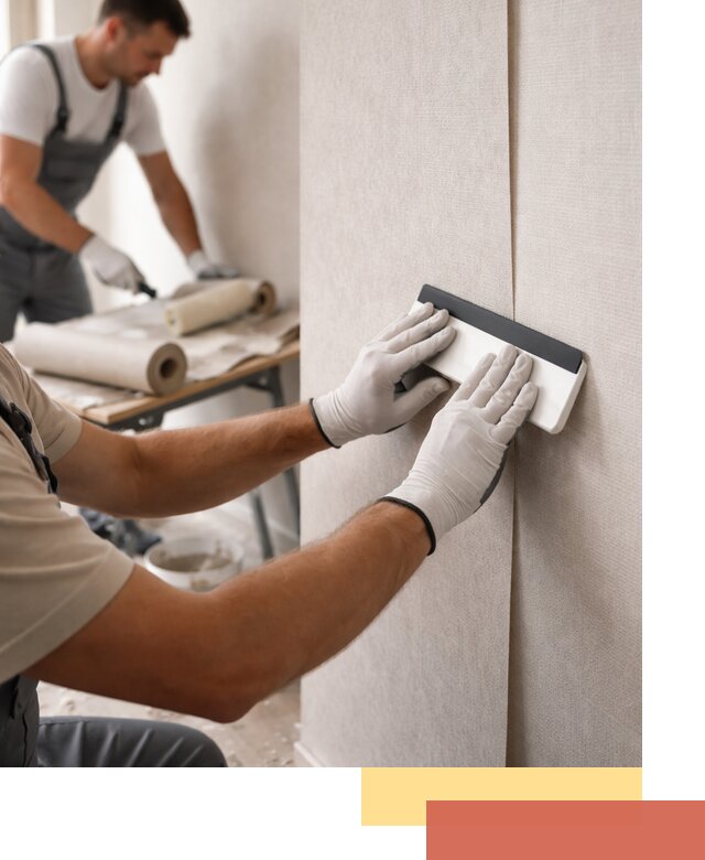 Поклейка обоев под покраску в Энгельс профессионально и быстро