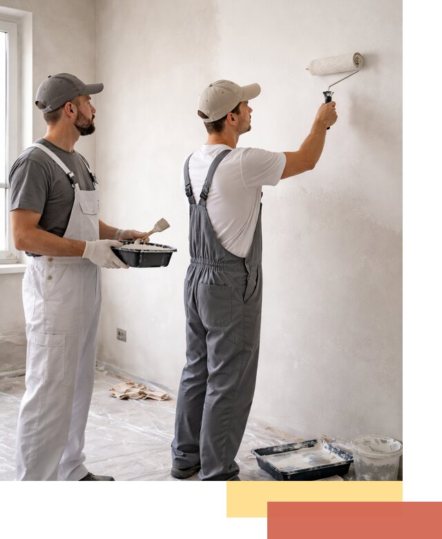 Покраска стен водоэмульсионной краской в Энгельс