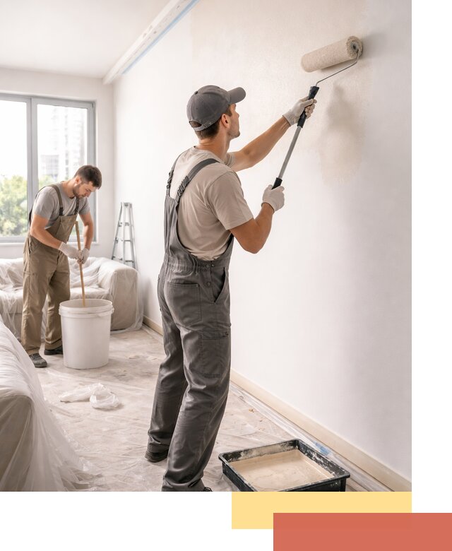 Покраска стен в офисе в Энгельс — быстрый и качественный ремонт