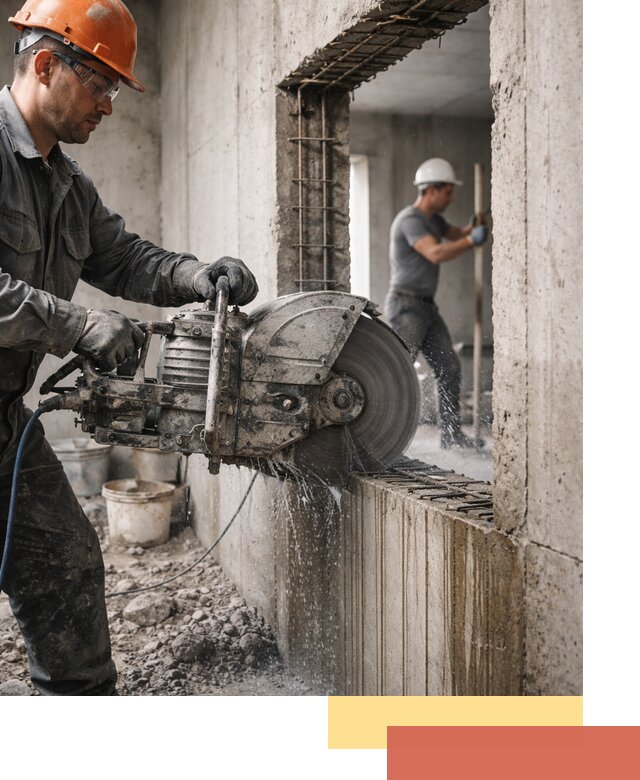 Алмазная резка проемов в Энгельс быстро и точно