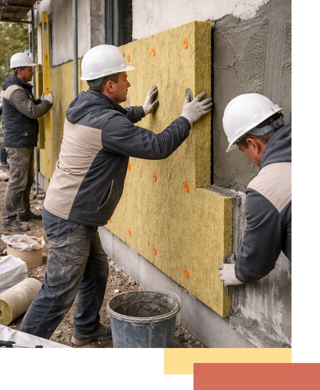 Утепление стен минватой в Энгельс — тепло и звукоизоляция