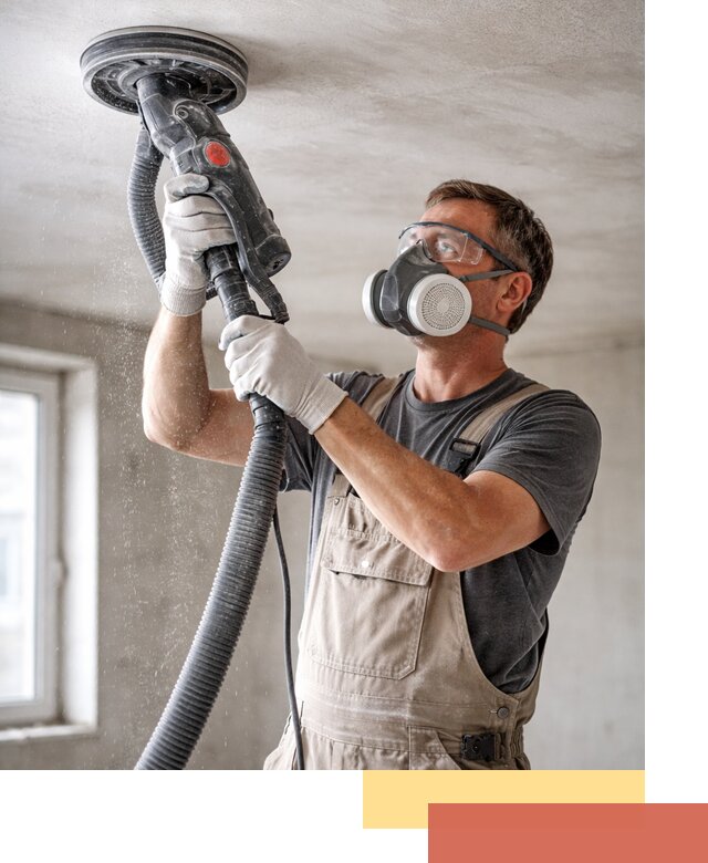 Шлифовка потолка в Энгельс — качественная подготовка под отделку