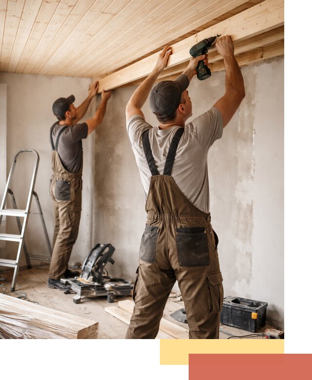 Монтаж потолка из вагонки в Энгельс профессионально и аккуратно