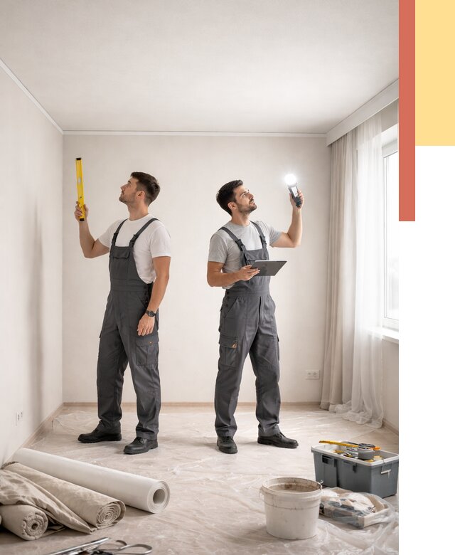 Отделка потолка в Энгельс недорого от 799 руб/м2 | Услуги ОТДЕЛОЧНИК-Энг